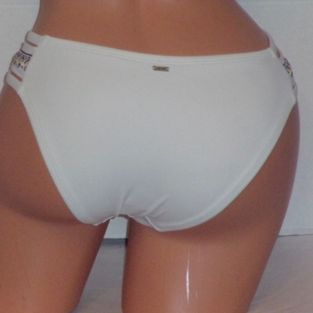 Victoria’s Secret tribal Aztec embroidered side straps Swim Bikini Bottom XS - Picture 3 of 3